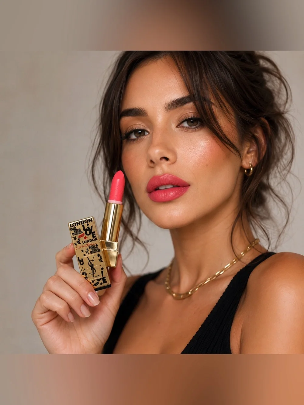 Ysl Yves Saint Laurent Rouge Pur Couture Lipstick 52 ROUGE ROSE London edition